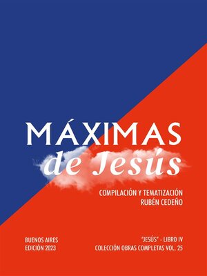 cover image of Máximas de Jesús
